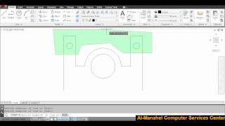 Stretch command with Crossing Polygon in AutoCAD  in English [upl. by Virgilia]