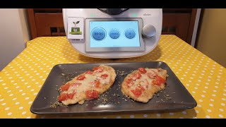 Pollo con pomodorini e parmigiano per bimby TM6 TM5 TM31 TM21 [upl. by Dowlen]