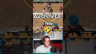 HILARIOUS OVERTIME GAME WINNING ATTEMPT 😭🤣 shorts 2k24 nba2k24 2kcommunity trending funny fyp [upl. by Consolata510]