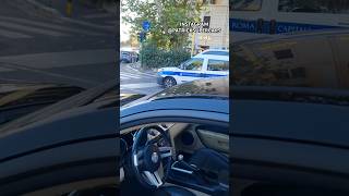 PONTE MILVIO BLOCCATO la POLIZIA SE NE VA patricksupercars pontemilvio roma [upl. by Oijres257]