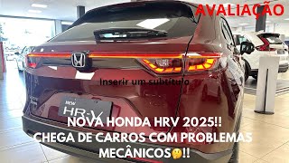 NOVA HONDA HRV 2025 [upl. by Tiraj]