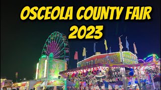 Osceola County Fair 2023  Kissimmee Florida [upl. by Gundry124]