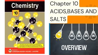 COMPLETE OVERVIEW OF 10TH CLASS CHEMISTRY CHAPTER 10 ACIDS BASES AND SALTS jhwconcepts711 [upl. by Aket801]