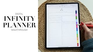 Digital Infinity Planner Walkthrough [upl. by Eelano]