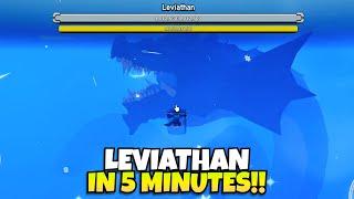 HOW TO FIND LEVIATHAN IN 5 MINUTES  WITH PROOFS   Blox Fruits [upl. by Brigida]