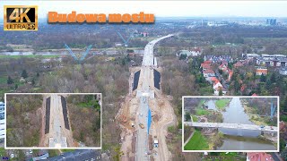 Budowa mostu SAG😉 Nie To most Wschodni we Wrocławiu  East bridge in Wroclaw under construction [upl. by Jaquenetta]