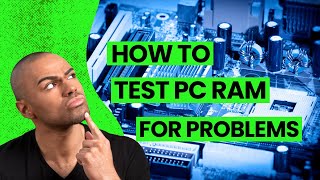 How to Test PC RAM Memory For Problems [upl. by Kerk]