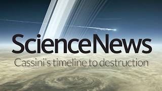 Cassini’s timeline to destruction  Science News [upl. by Eenhat]