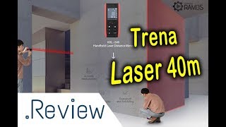 📐 Uma Ferramenta que todo mundo precisa ter  Trena Laser 40 metros [upl. by Esinet417]