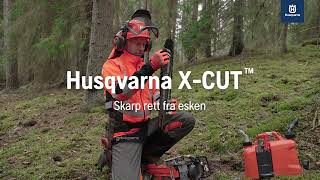 Husqvarna XCUT™ funksjoner og fordeler skarp rett fra esken [upl. by Hteb]