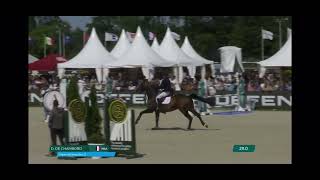 Diams Brimbelles Z 155 Grand Prix CSI3 Cabourg 6th place [upl. by Nnanaej]