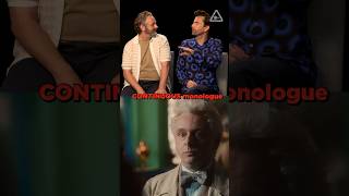 David Tennant and Michael Sheen are adorable GoodOmens PrimeVideo [upl. by Harak]