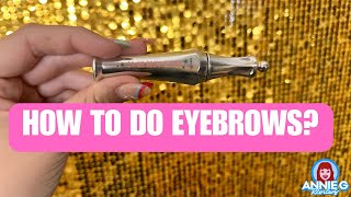 EASY BROWS  Benefit 24HR Brow Setter Gel [upl. by Nwahsan669]