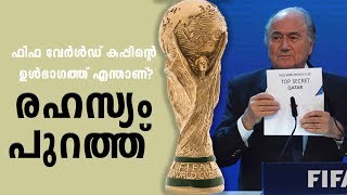 Secret Revealed  FIFA World Cup Trophy  Malayalam  A Must Watch [upl. by Tatianas]