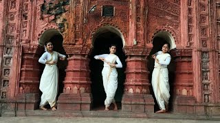 Dekho Aloy Alo Akash dance cover by Adrija  Rajolika and Suvra  World Dance Day special [upl. by Bashemeth]