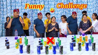 Flip The Bottle challenge 🤪  Bottle Flip Challenge  Funny Video 🤣 [upl. by Aitenev]