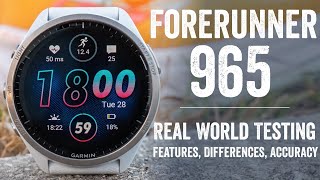 Garmin Forerunner 965 InDepth Review Finally AMOLED [upl. by Gainor]