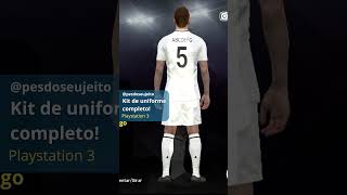 Kit do Uniforme do Real Madrid 2425 para PES 2018 Ps3 gamer futebolatualizado pes2018 [upl. by Waddle]