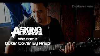 Asking Alexandria  Welcome Guitar Cover [upl. by Leivad394]