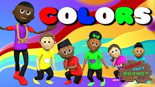 Colors Rap Dance  All Colors Song  Nursery Rhyme Compilation [upl. by Doll]