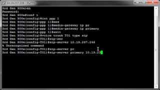 Configuring an ADTRAN Total Access 900e for SIP to PRI [upl. by Adamina]