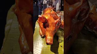 Imagine how crunchy this LECHON skin is porklechon lechonbusiness food shorts [upl. by Gower]