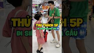 Thử thách 5p đi siêu thị của Gấu  Gấu Family gaufamily [upl. by Amadis11]