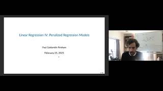 Lecture 8 Linear Regression IV Penalized Regression [upl. by Bithia893]