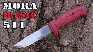 Mora Basic 511 Knife Review Better Than A Movie Ticket [upl. by Okika]