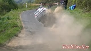 Rallye Charbonnières 2014sorties passages chauds et crash [upl. by Ettevol381]