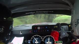 Jersey Rally TR7 V8 Stage 30 Waterworks WetampSlippy Hamilton Motorsport [upl. by Arbmahs]