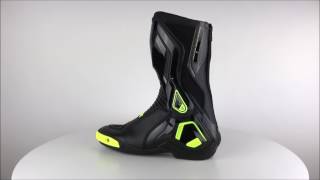 Dainese Course D1 Out Boots BlackYellow  ChampionHelmetscom [upl. by Atimad950]