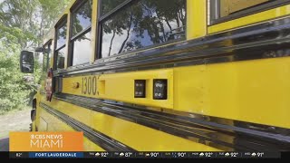 MiamiDade Schools warns drivers as students head back to school [upl. by Scott531]