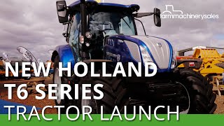 New Holland T6 series tractor 2019 launch  AgQuip 2019 [upl. by Manara332]