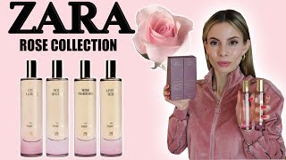 ZARA 🌹 ROSE COLLECTION a different review [upl. by Carlin]