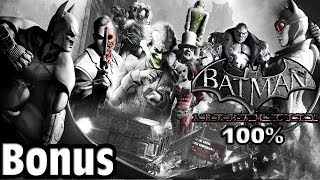 Lets Play Batman Arkham City 100 112  EXTRAS  Tonbänder und Biographien 33 [upl. by Jojo]