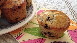 Muffins de Vainilla y Pepitas de Chocolate [upl. by Orlan]