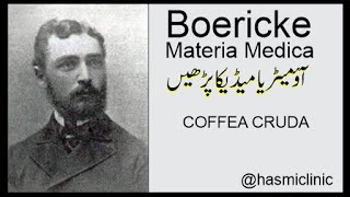 COFFEA CRUDA  Boericke materia medica  hashmiclinics  homeoz  allergyclinix  ilajathome [upl. by Notled]