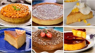 6 recetas de flanes caseros mexicanos [upl. by Reffotsirhc]