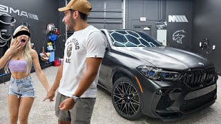 GIRLFRIENDS NEW BMW X6M COMPETITION HUGE REVEAL [upl. by Hgielrahc]