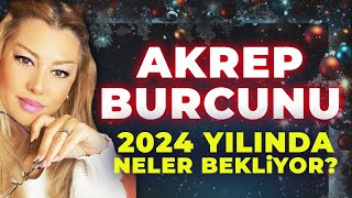 Akrep Burcunu 2024 Yılında Neler Bekliyor  Astrolog Ayça Aydın [upl. by Ahsirtak]