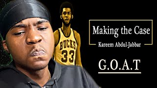 LeBron Fan REACTS Making The Case  Kareem AbdulJabbar [upl. by Nauqel188]