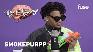 Smokepurpp Does ASMR with a Water Gun Talks Lost Planet and Gucci Gang  Mind Massage  Fuse [upl. by Silas]