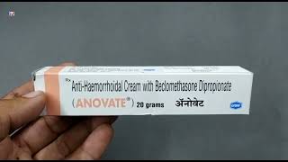 Anovate Cream uses for Piles in Hindi  Anovate Cream uses Side effects benefits review in Hindi [upl. by Cirilo385]