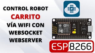 ☁️ IOT NodeMCU ESP8266  WiFi Robot Car WebSocket WebServer [upl. by Ilyak643]