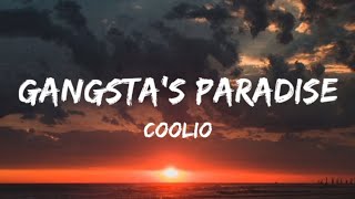 Coolio  Gangstas Paradise Lyrics ft LV [upl. by Dolli352]