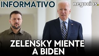 INFORMATIVO Zelensky miente en la cara de Biden Rusia se ríe de las sanciones y Orbán veta Ucrania [upl. by Willms422]