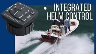 New Integrated Helm Control  Marine Trim Tabs [upl. by Ranilopa]