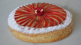 GALETTE DES ROIS FRAMBOISES CHOCOLAT BLANC [upl. by Leanatan]