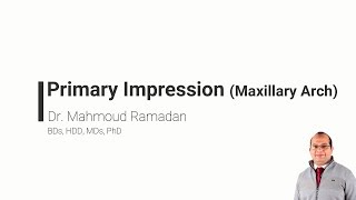 8 Primary Impression Making Maxillary arch [upl. by Carmencita]